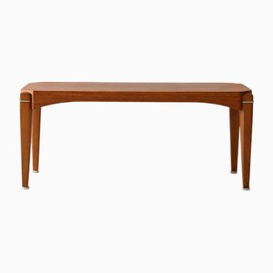Skandinavische Vintage Teak Bank, 1960er