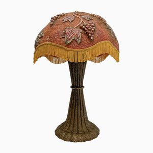 Molded Plastic Sculptural Table Lamp with Grapes Decoration, 1970s