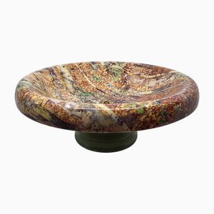 Large French Ceramic Bowl from Maison Lancel, 1980s