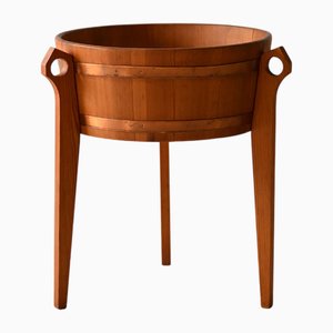 Skandinavischer Vintage Teak Blumenständer, 1960er
