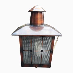 Vintage Wall Lamp in Copper, 1970s