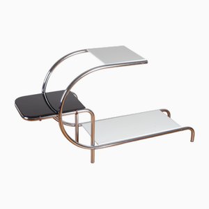 Jardinière ou Etagère Tubulaire en Chrome de Hynek Gottwald, 1940s