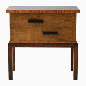 Table de Chevet Art Déco Scandinave, 1930s