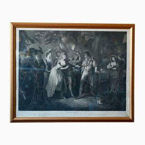 Peter Simon d'après Wiliam Hamilton, Shakespeare's As You Like It, 1790s, Lithographie