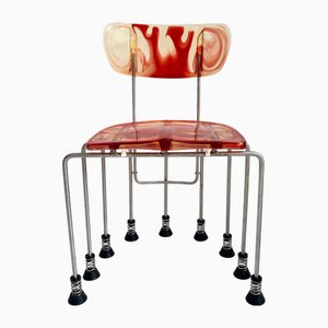 Sedia Broadway a 9 gambe di Gaetano Pesce per Bernini, 1993