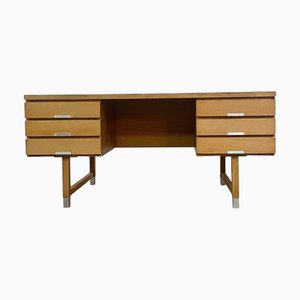 Model EP-401 Desk in Oak attributed to Kai Kristiansen & Eigil Pedersen, Denmark, 1960s