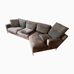 Minimalist Grey Sofa by Antonio Citterio for B&B Italia, 1995