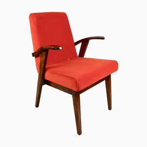 Fauteuil Orange attribué à Mieczyslaw Puchala, 1970s