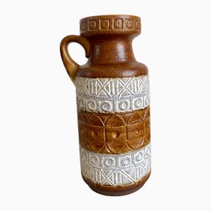 Vaso grande in ceramica di Bay Keramik, Germania Ovest, anni '60