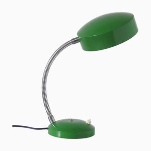 Lámpara de escritorio Mid-Century moderna con cuello de ganso