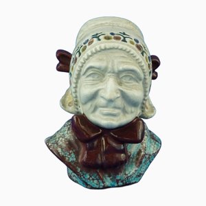 20th Century Ceramic Bust of Fisherman's Wife from Michael Andersen & Son, Denmark