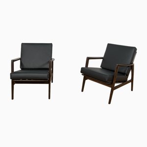 Set of Model 300-139 Armchairs from Swarzędz Furniture Factory, Poland, 1960s