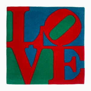 Classic Love Rug by Robert Indiana, 2007