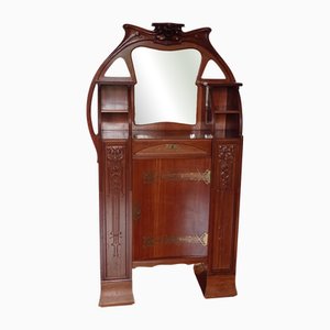 Armoire à Miroirs Art Nouveau