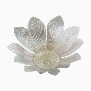 Murano Ceiling Lamp in the style of Novaresi, 1980s