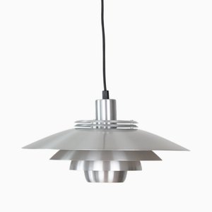 Vintage Danish Dania Pendant Lamp by Kurt Wiborg for Jeka, 1980s