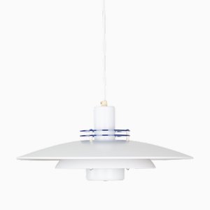 Vintage Danish Dania Pendant Lamp by Kurt Wiborg for Jeka, 1980s