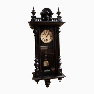 Reloj de pared antiguo de Junghans, década de 1880