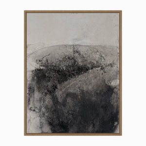 Marilina Marchica, Volcanic Landscape – Black & White, Paper, Framed