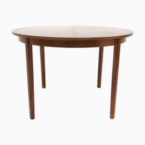 Scandinavian Walnut Dining Table, 1960s