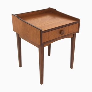 Table de Chevet Scandinave en Teck, 1960