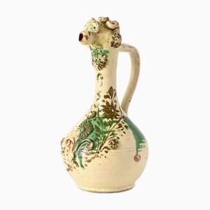 Antique Pottery Ewer from Canakkale, 1800s