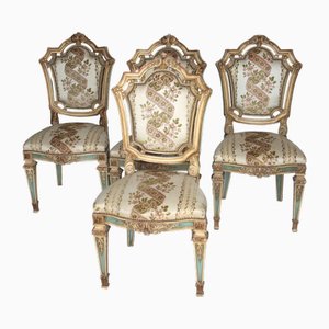 Napoleon III Stühle, Italien, 4 . Set