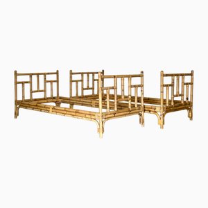 Bamboo Daybeds from the Vera, 1970s, Set of 2