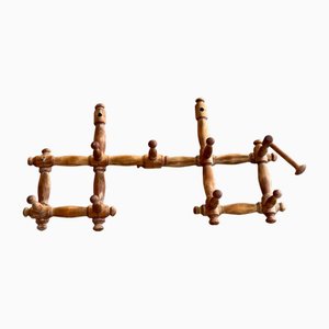 Wall Mounted Coat Rack, 1930s