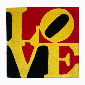 Love Love Rug by Robert Indiana, 2007