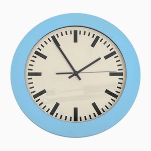 Vintage Italian Wall Clock from Junghans, 1980s