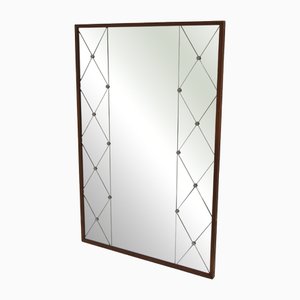 Scandinavian Teak Mirror, 1960