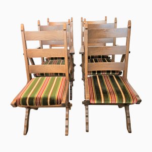 Chaises d'Appoint Mid-Century Modernes, 1970s, Set de 6