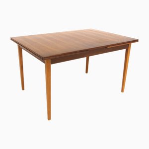 Teak Portemonnaie Esstisch, Schweden, 1960