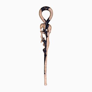Vintage Walking Stick in Ebony
