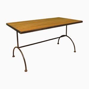 Mid-Century Modern Iron Based Coffee Table, 1960s