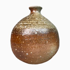 Vintage Shigaraki Ikebana Vase, Japan, 1970