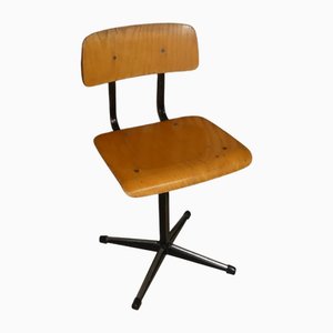 Industrial Style Metal Desk Chair