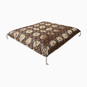 Vintage Japanese Zabuton Buddhist Meditation Cushion, 1980s