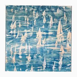 Macarena Sanz, Barcolana Race 1, Watercolor