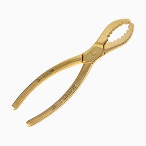 Gold-Plated Champagne Cork Pliers from Louis Roederer, 1960s