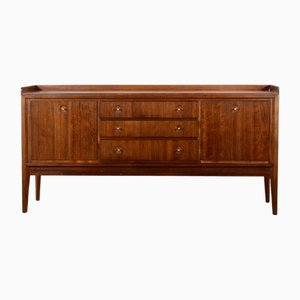 Enfilade Style en Teck et Laiton, Danemark, 1960s