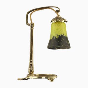 Französische Art Deco Tischlampe, 1920er