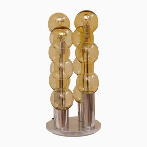 Vintage Messing Lampe von Doria Leuchten, 1970