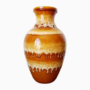 Vintage Potiche Vase von Bay Keramik, West Germany, 1970er