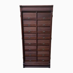 Antique Art Nouveau Archive Cabinet, 1910