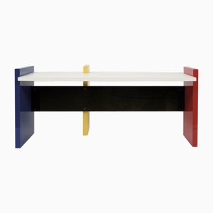 Omaggio alla scrivania Mondrian di Danilo Silvestrin per Rosenthal, 1986