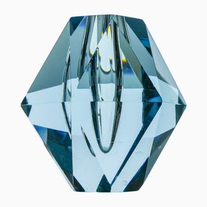 Diamantförmige Kristallvase von Strömbergshyttan, Schweden