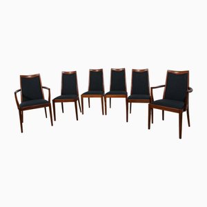 Mid-Century Teak Dining Chairs by Leslie Dandy for G-Plan, United Knigdom, 1960s, Set of 6