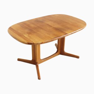 Ausziehbarer dänischer Vintage Esstisch aus Teak von Glostrup, 1960er